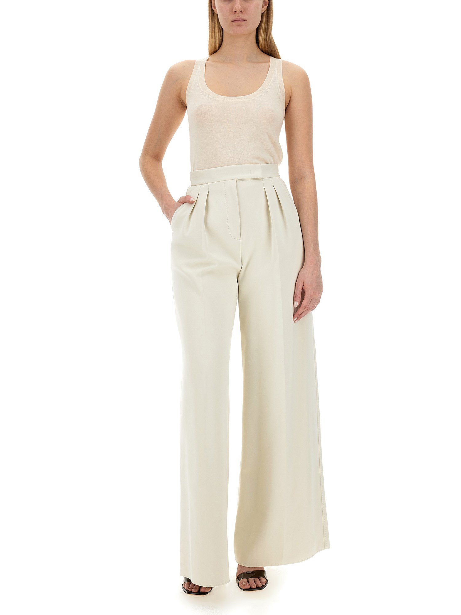 MAX MARA    SCUBA JERSEY ZINNIA PANTS