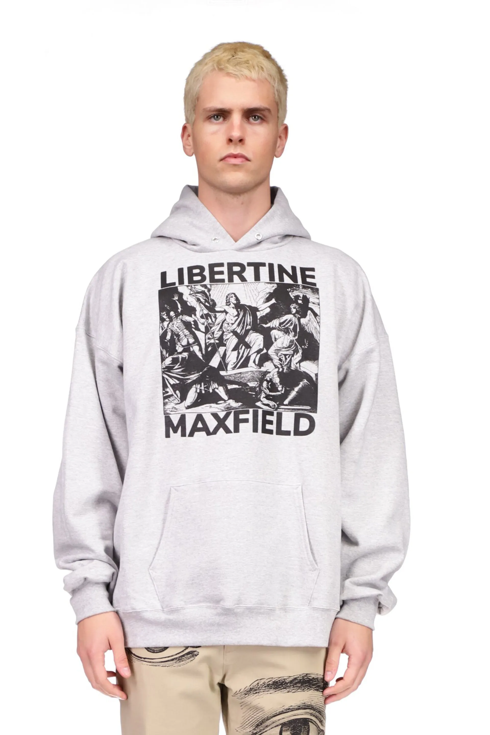 'MAXFIELD' HOODIE PULLOVER SWEATSHIRT