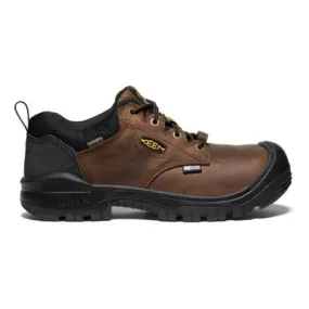 Men's KEEN Utility Independence Oxford Waterproof Carbon Fiber Toe Work Shoes