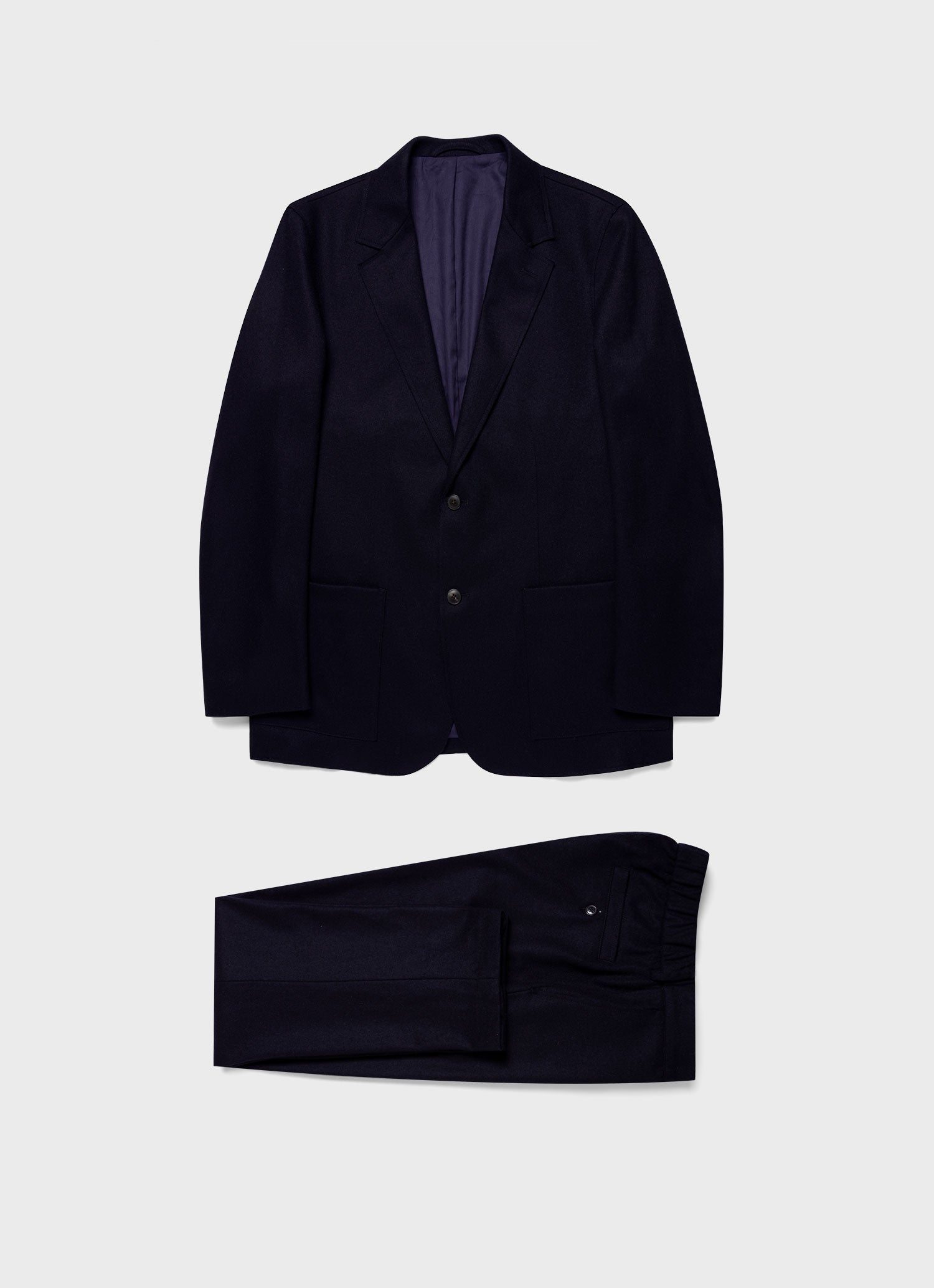 Men's Sunspel x Casely-Hayford Three-Piece Suit in Navy