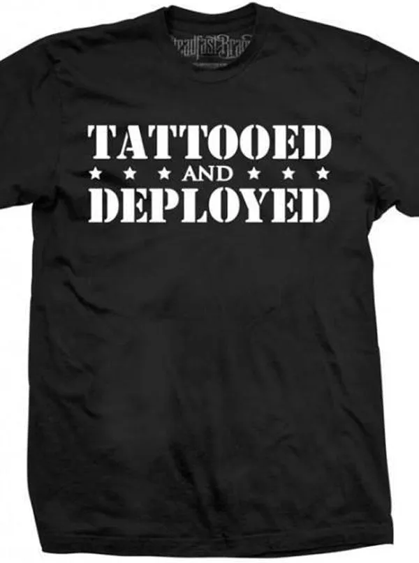 Men's Tattooed and Deployed Tee