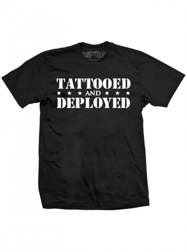 Men's Tattooed and Deployed Tee