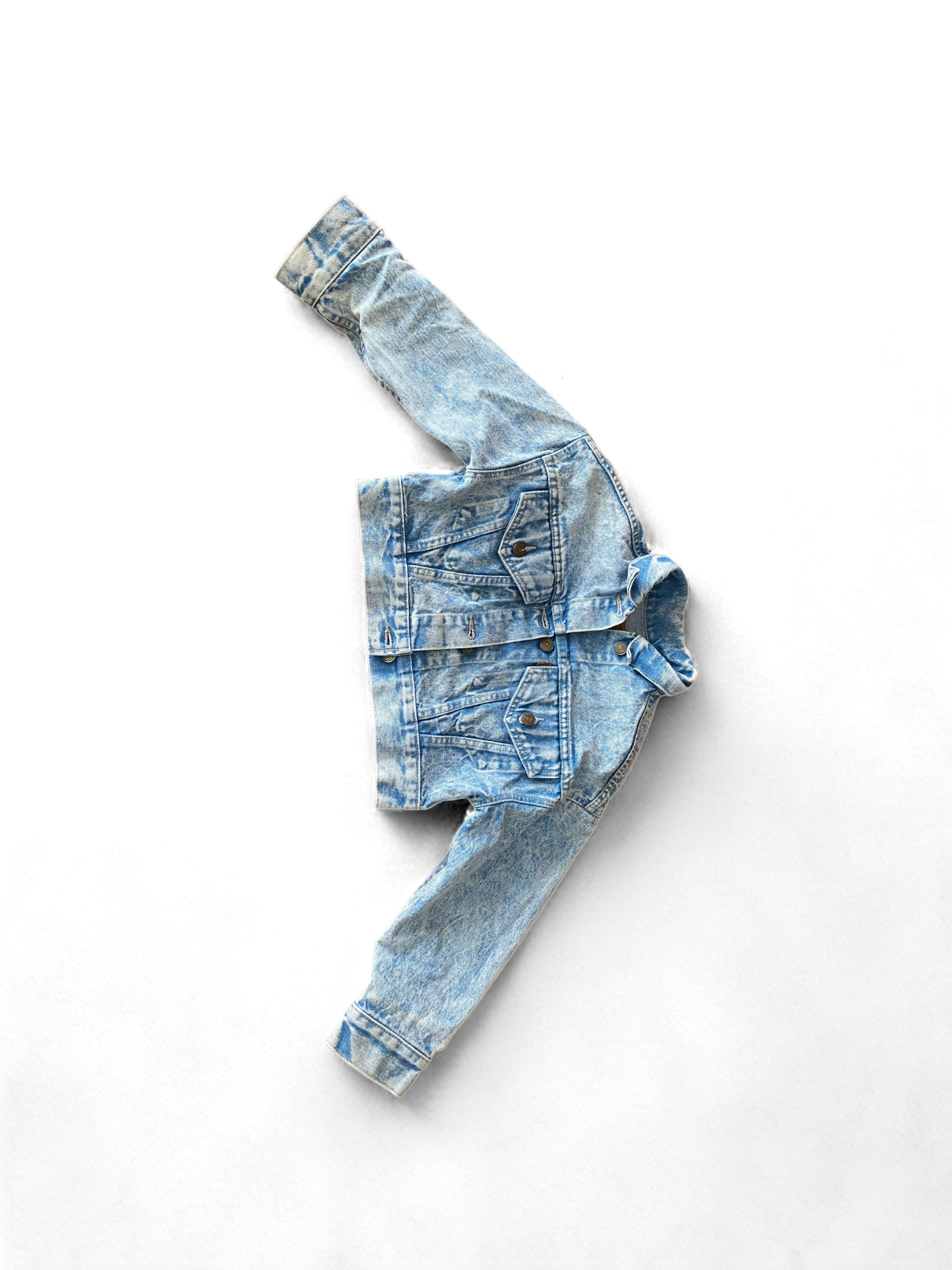 Micro Cropped Denim Jacket