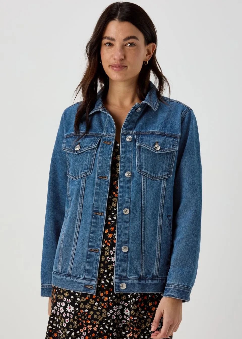 Midwash Oversized Denim Jacket