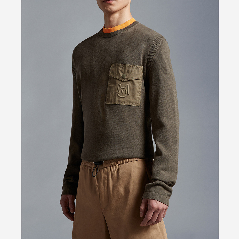 MONCLER  |Sweater with Pocket