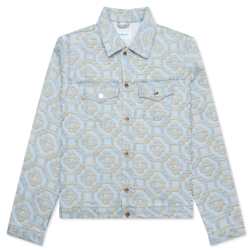 Monogram Denim Jacket - Multi