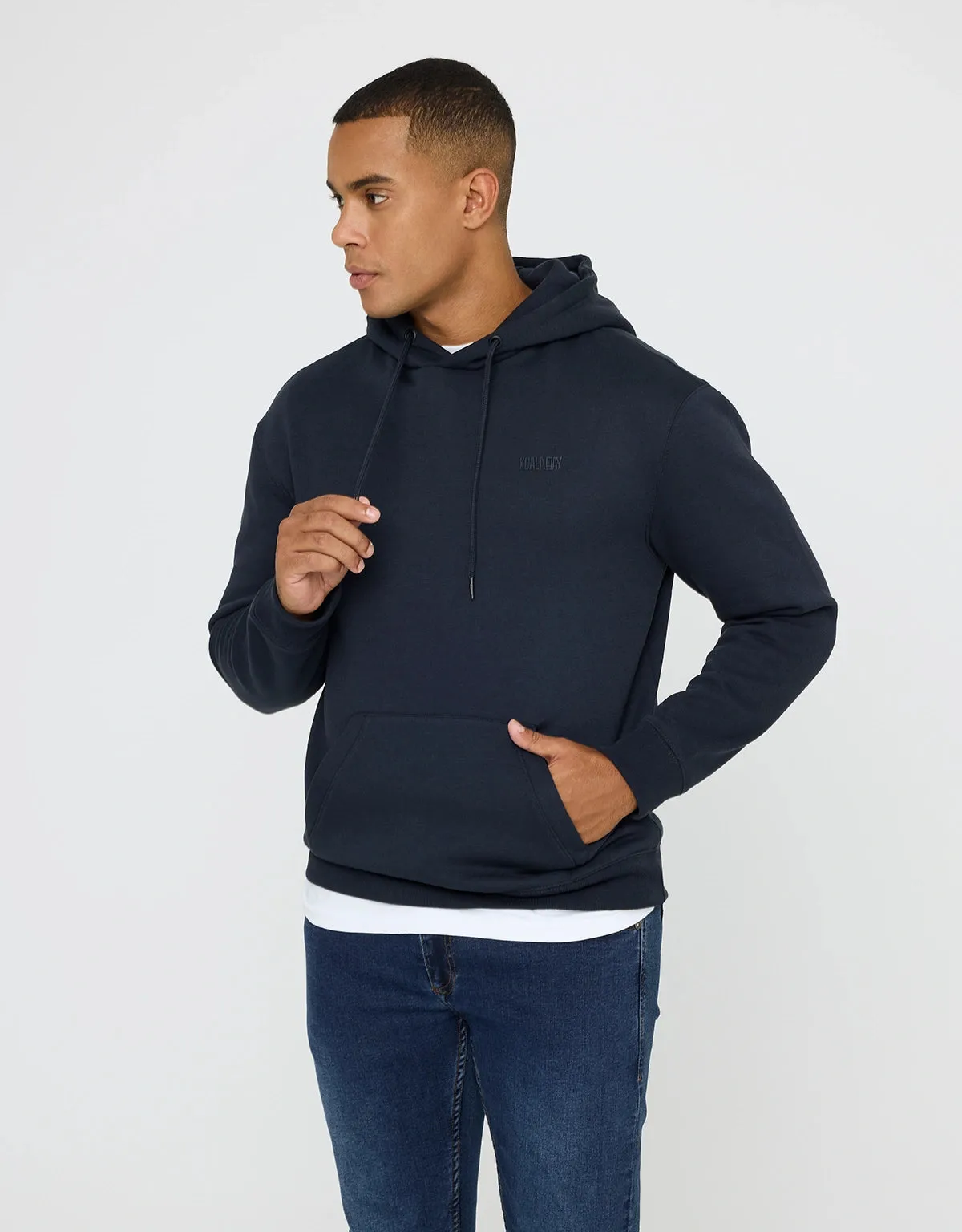 Navy Blue Hoodie - Catbell