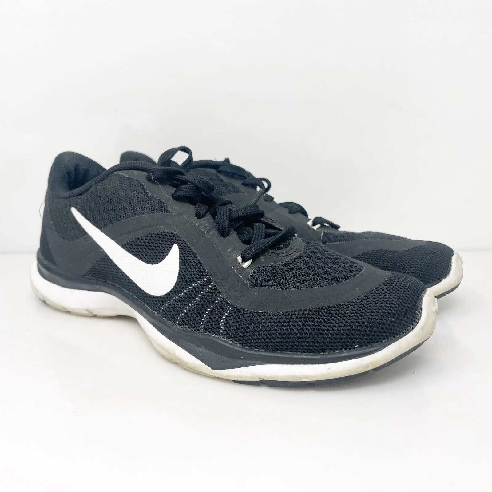 Nike Womens Flex Trainer 6 831217-001 Black Running Shoes Sneakers Size 7