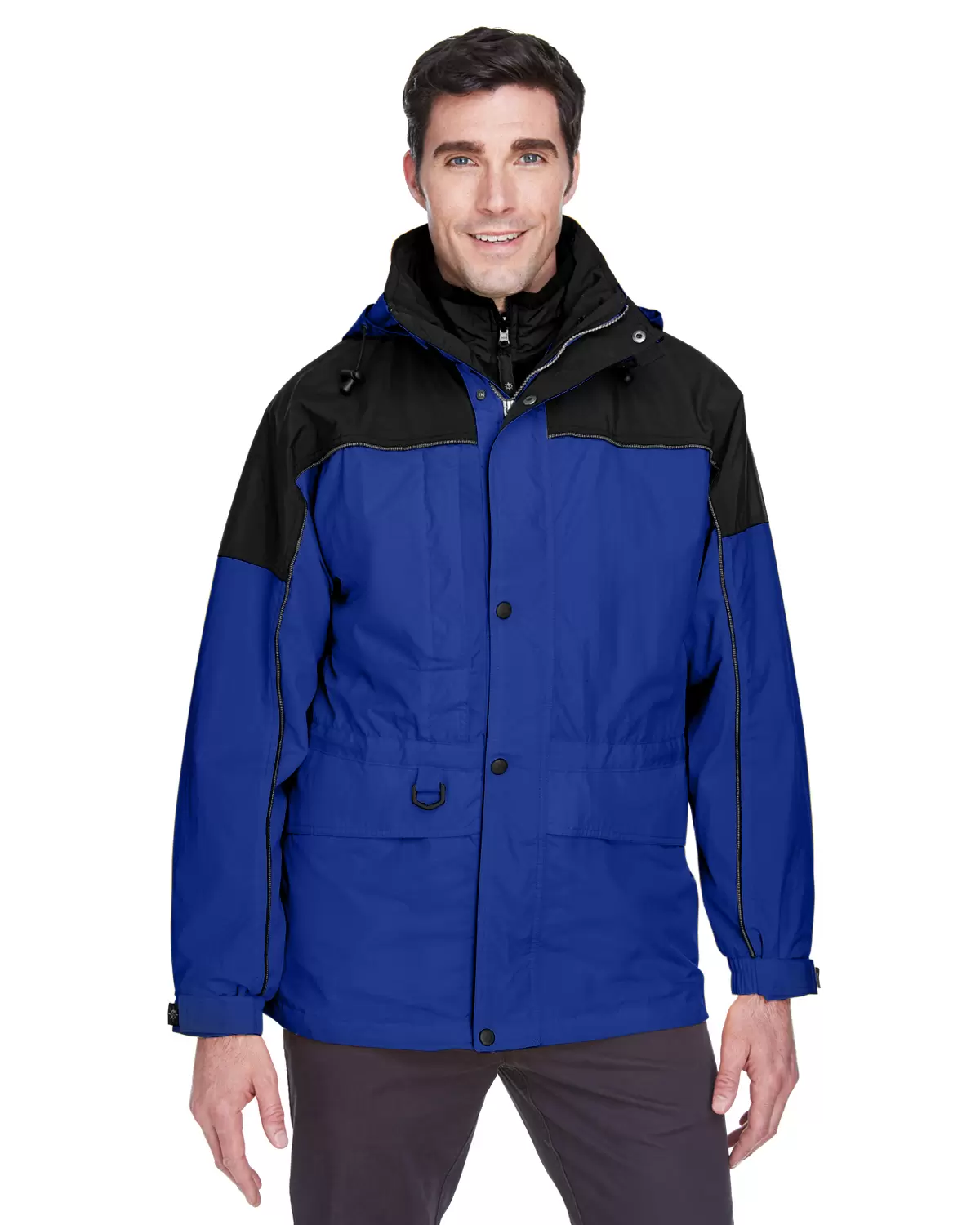 North End 88006 Adult 3-in-1 Two-Tone Parka SKU: 88006