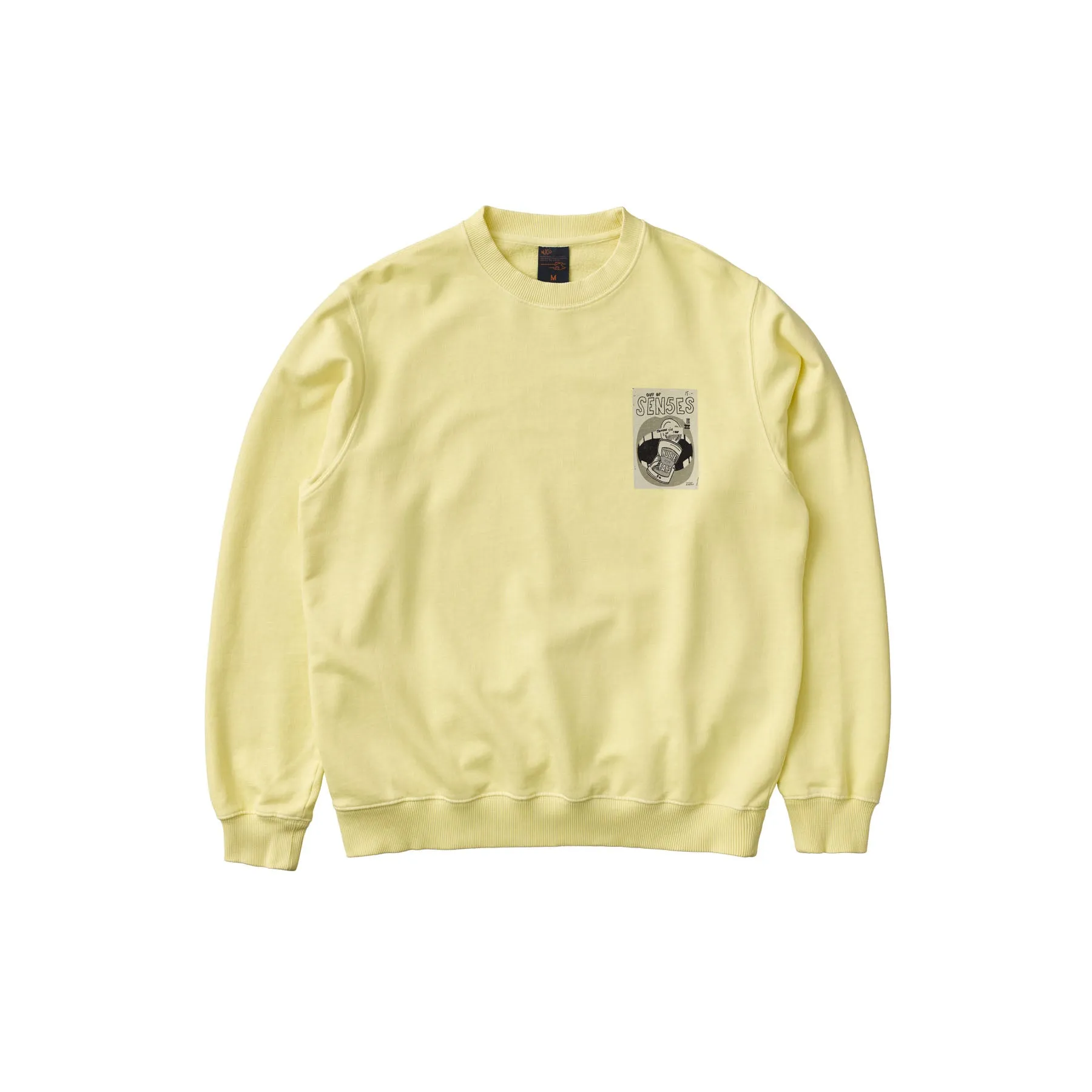 Nudie Jeans Lasse Issue 5 Sweater Yellow