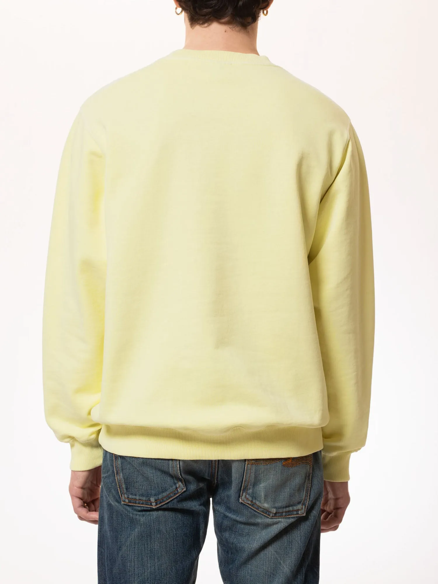 Nudie Jeans Lasse Issue 5 Sweater Yellow