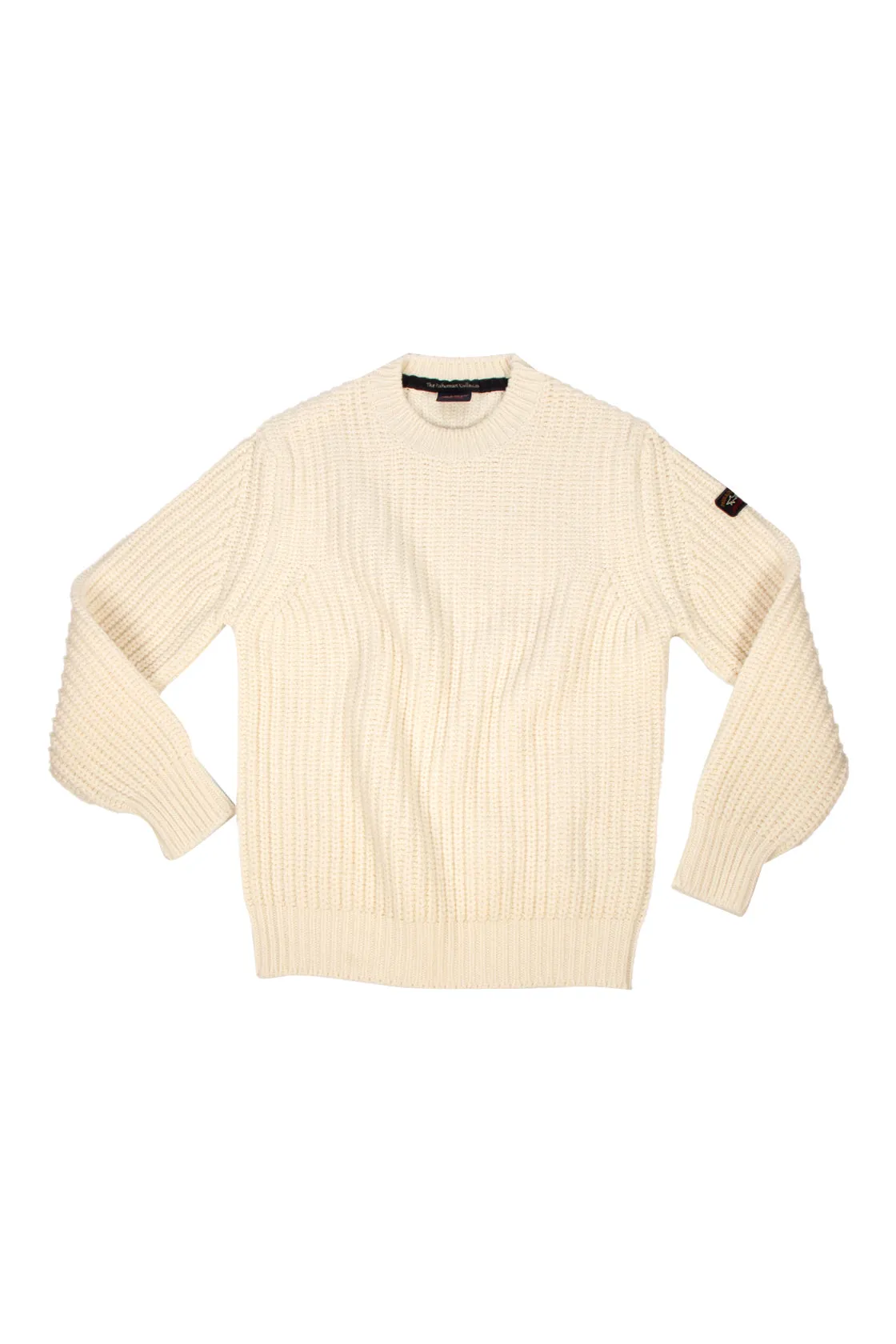 Paul & Shark Fisherman Wool Sweater Cream