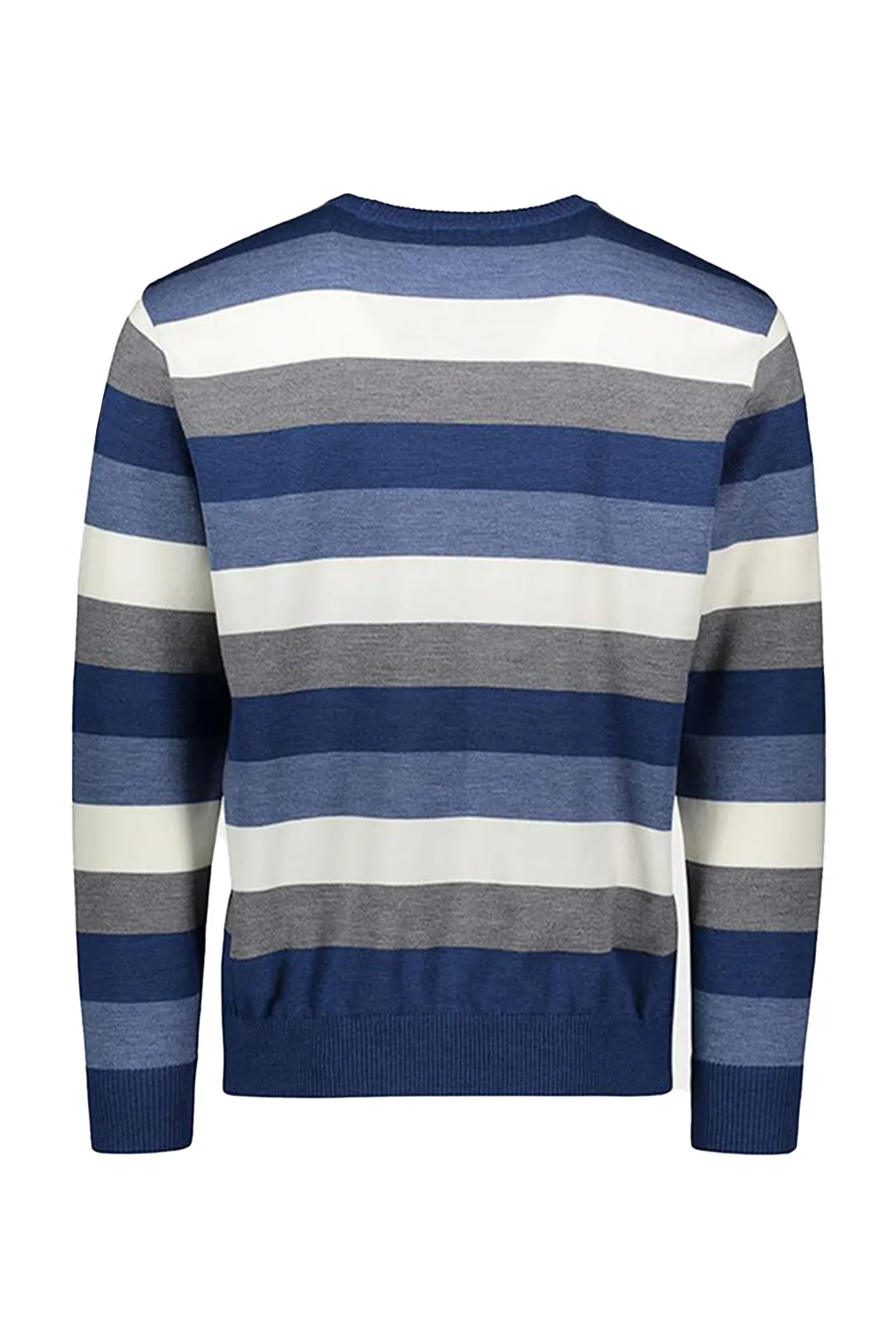 Paul & Shark Wool Crew Sweater Multi Stripe