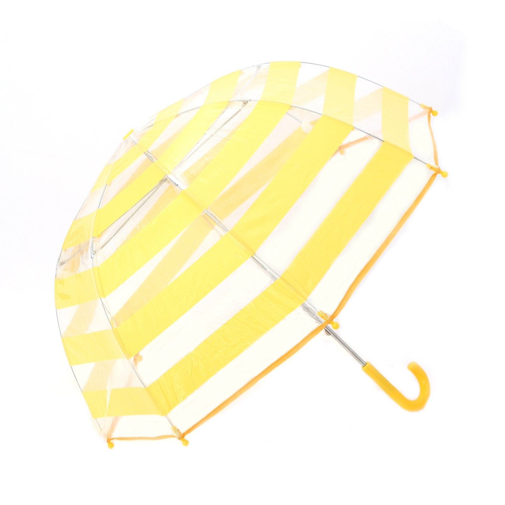 Pluie Pluie Girls Yellow Striped Umbrella