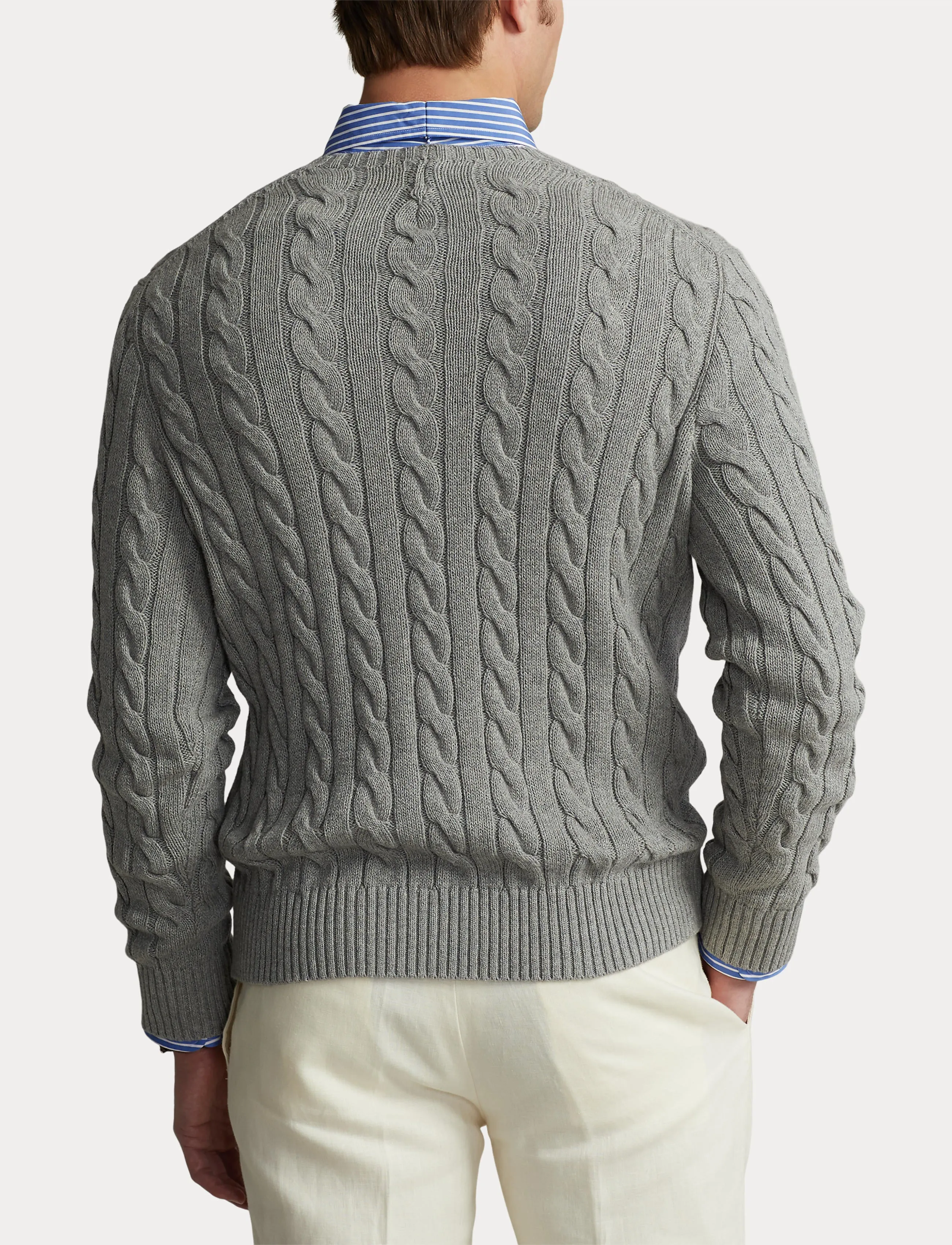 Polo Ralph Lauren Crew Sweater Fawn Grey