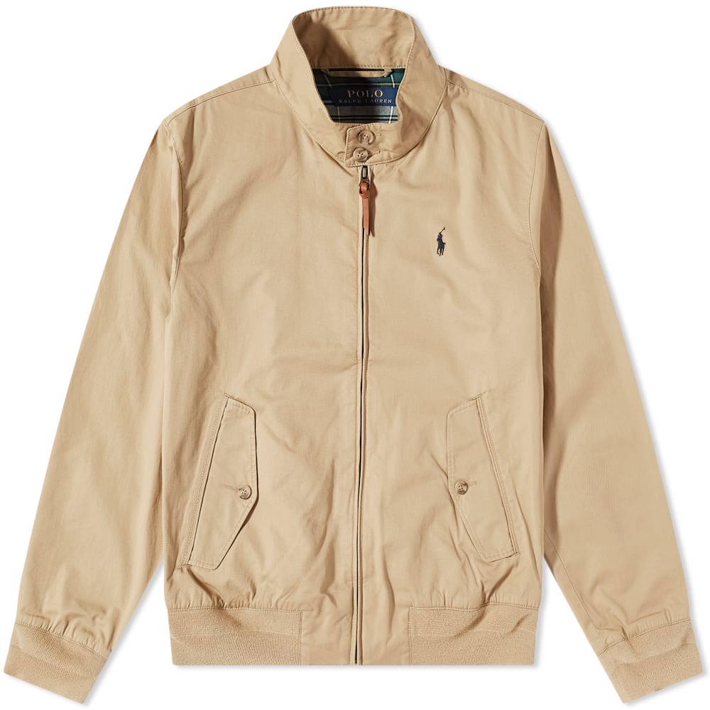 Polo Ralph Lauren Windbreaker Harrington JacketLuxury Tan