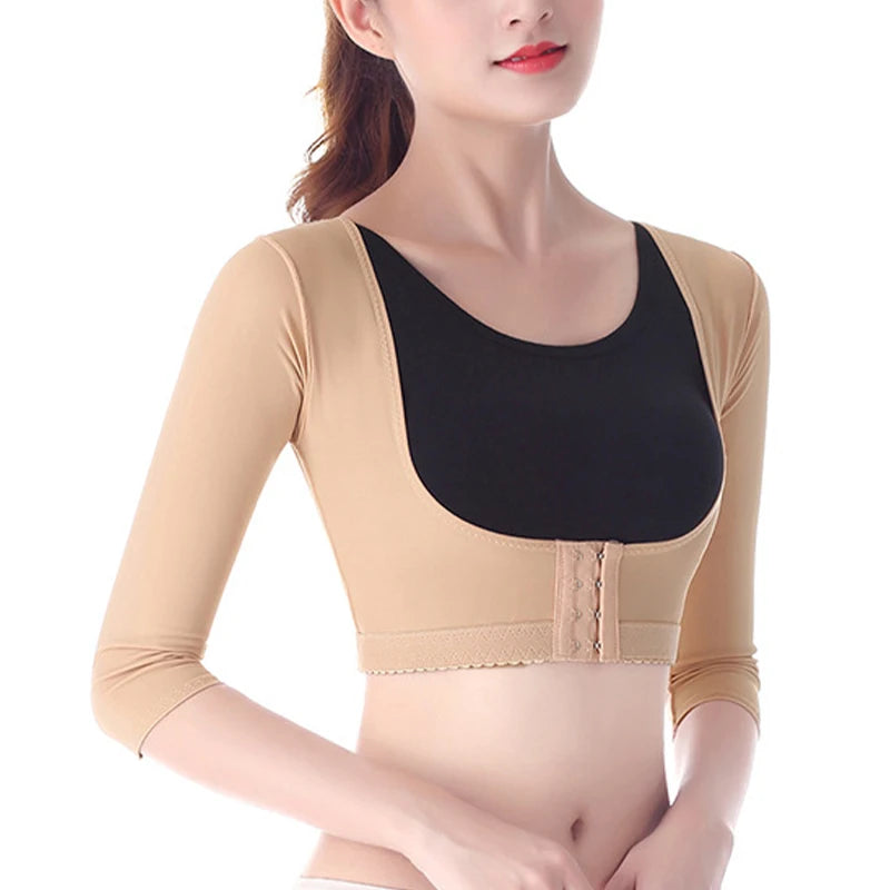 Posture Corrective Shaperwear Seamless Arm Slimming Underwear Tops