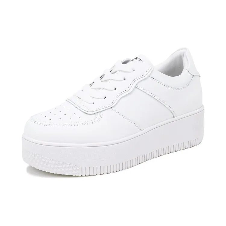 QUEEN HELENA X2612 Sneakers Donna Platform Bianco