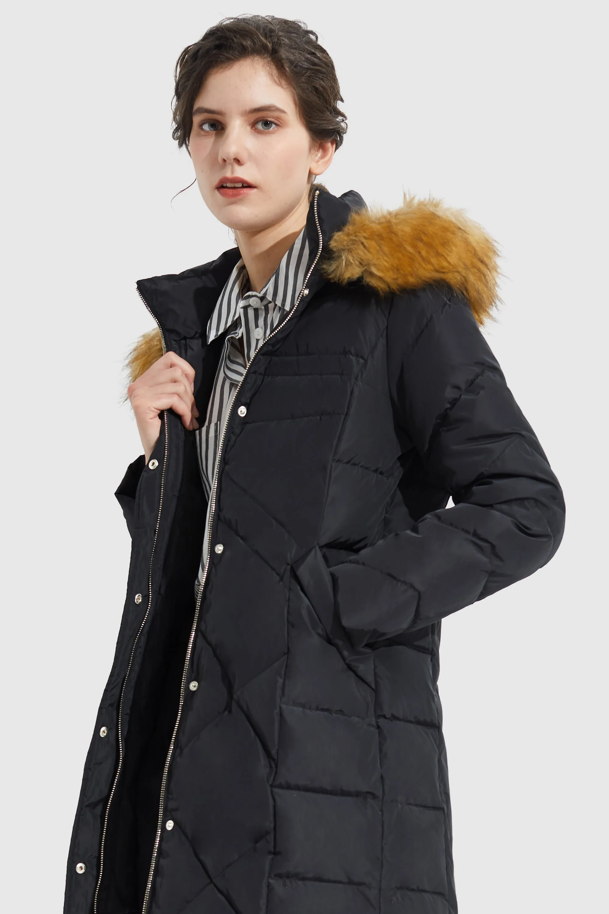 Quilted Down Coat