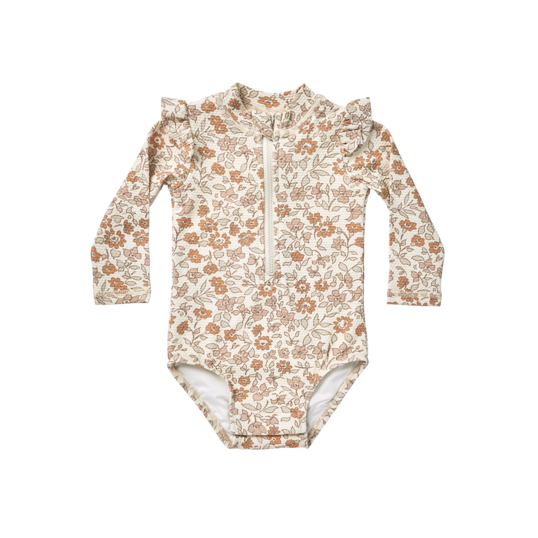 Quincy Mae Byron Rashgaurd One-Piece - Garden