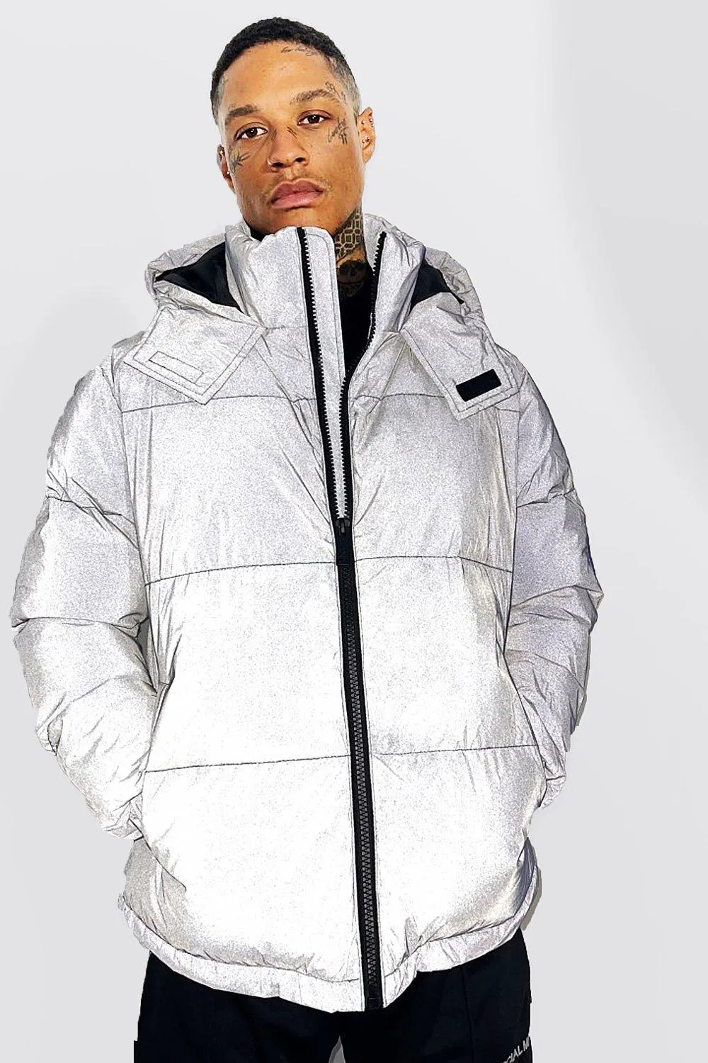 Reflective Hooded Parka