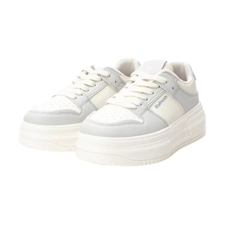 Refresh 171918 Scarpe Donna Sneakers Platform Stringate ICE