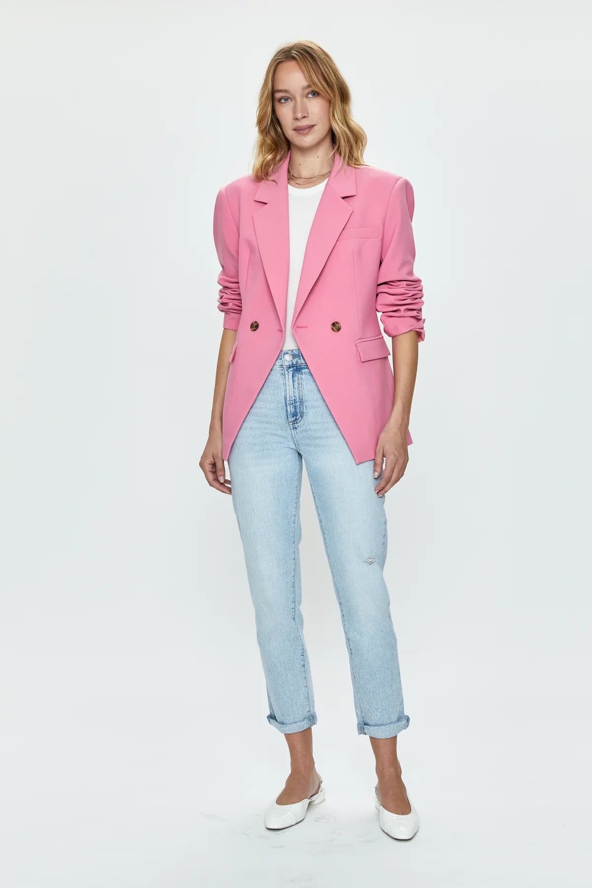 REMY PINK BLAZER