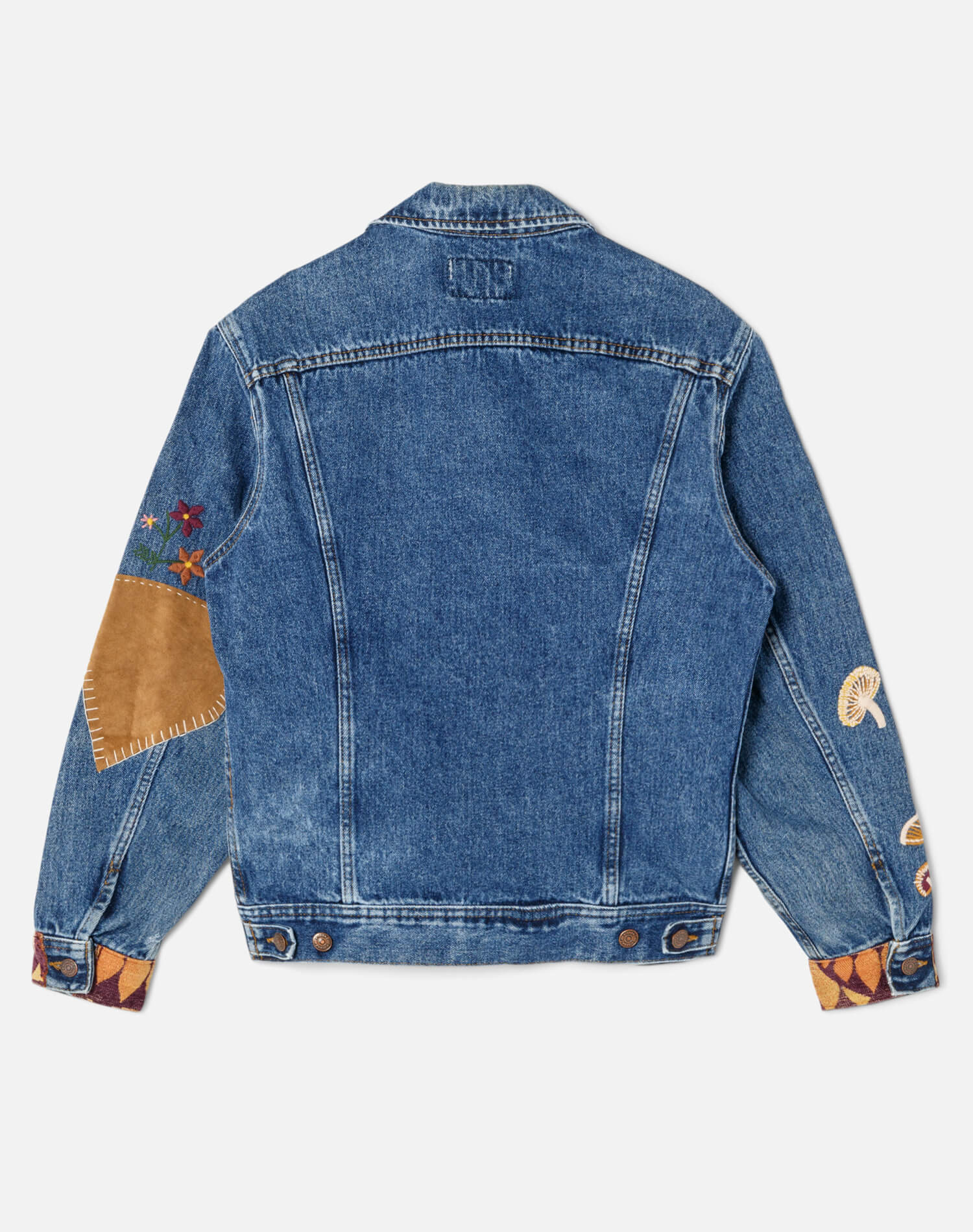 Repaired Denim Jacket - Indigo