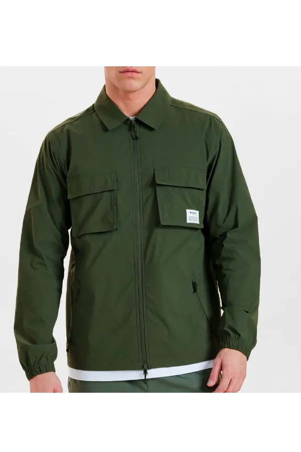 Resterds Cargo Overshirt Lightweight Army