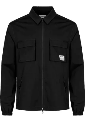 Resterds Cargo Overshirt Lightweight Black