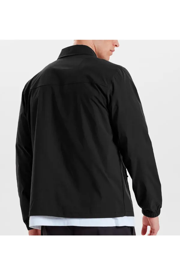 Resterds Cargo Overshirt Lightweight Black