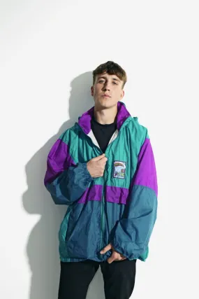 Retro windbreaker summer jacket