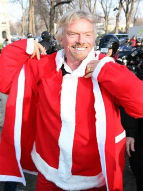 Richard Branson Christmas Coat - New American Jackets