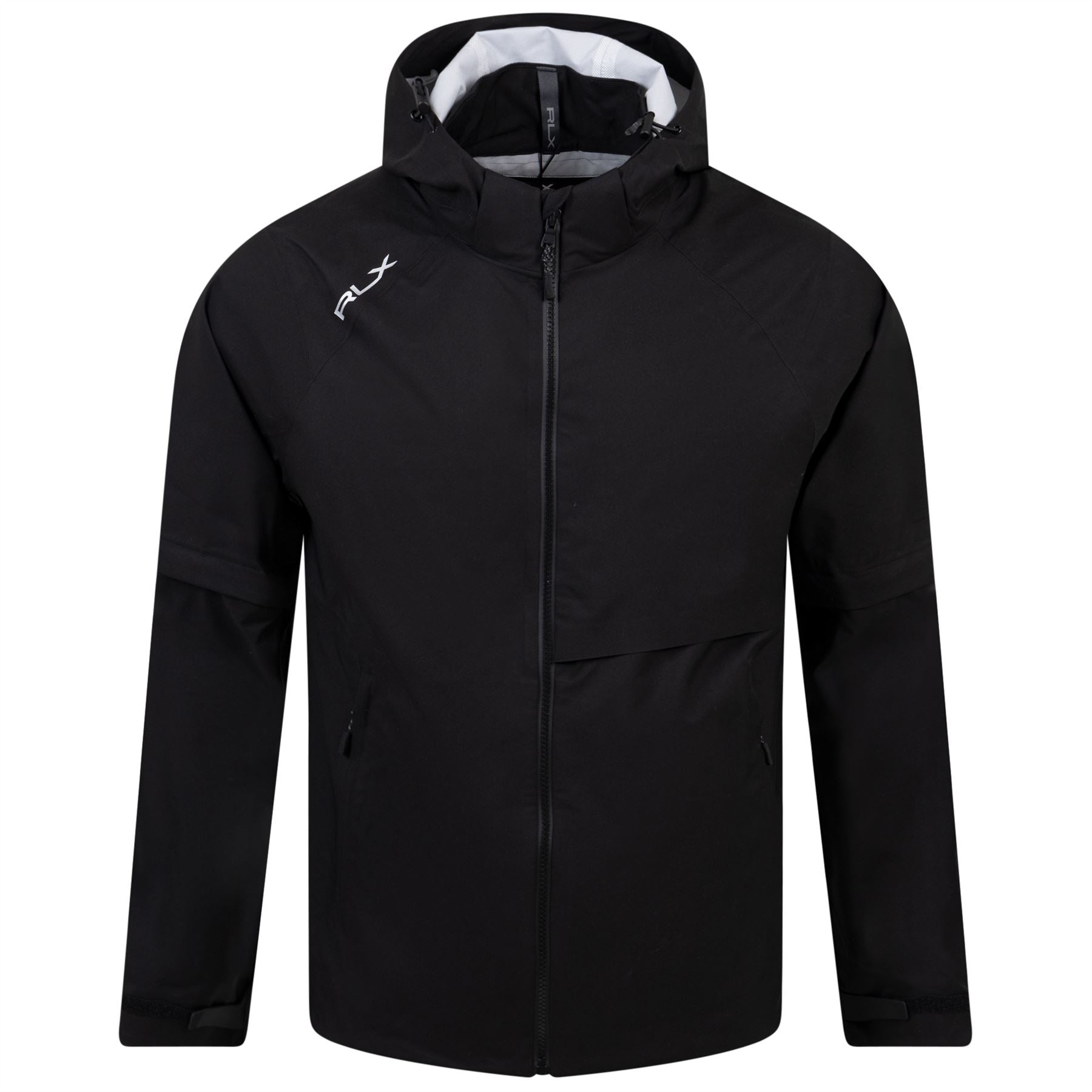 RLX Convertible Deluge Windbreaker Jacket Black - SS24