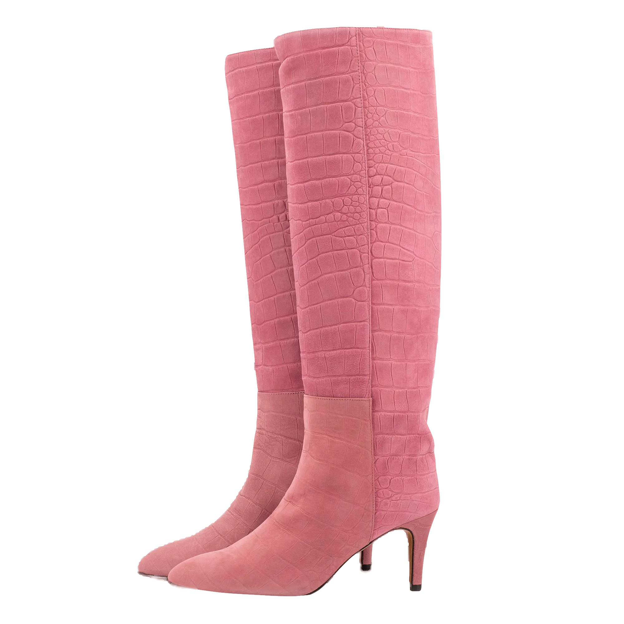 ROMA PINK TALL BOOTS