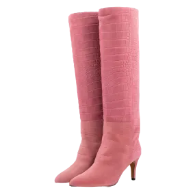 ROMA PINK TALL BOOTS