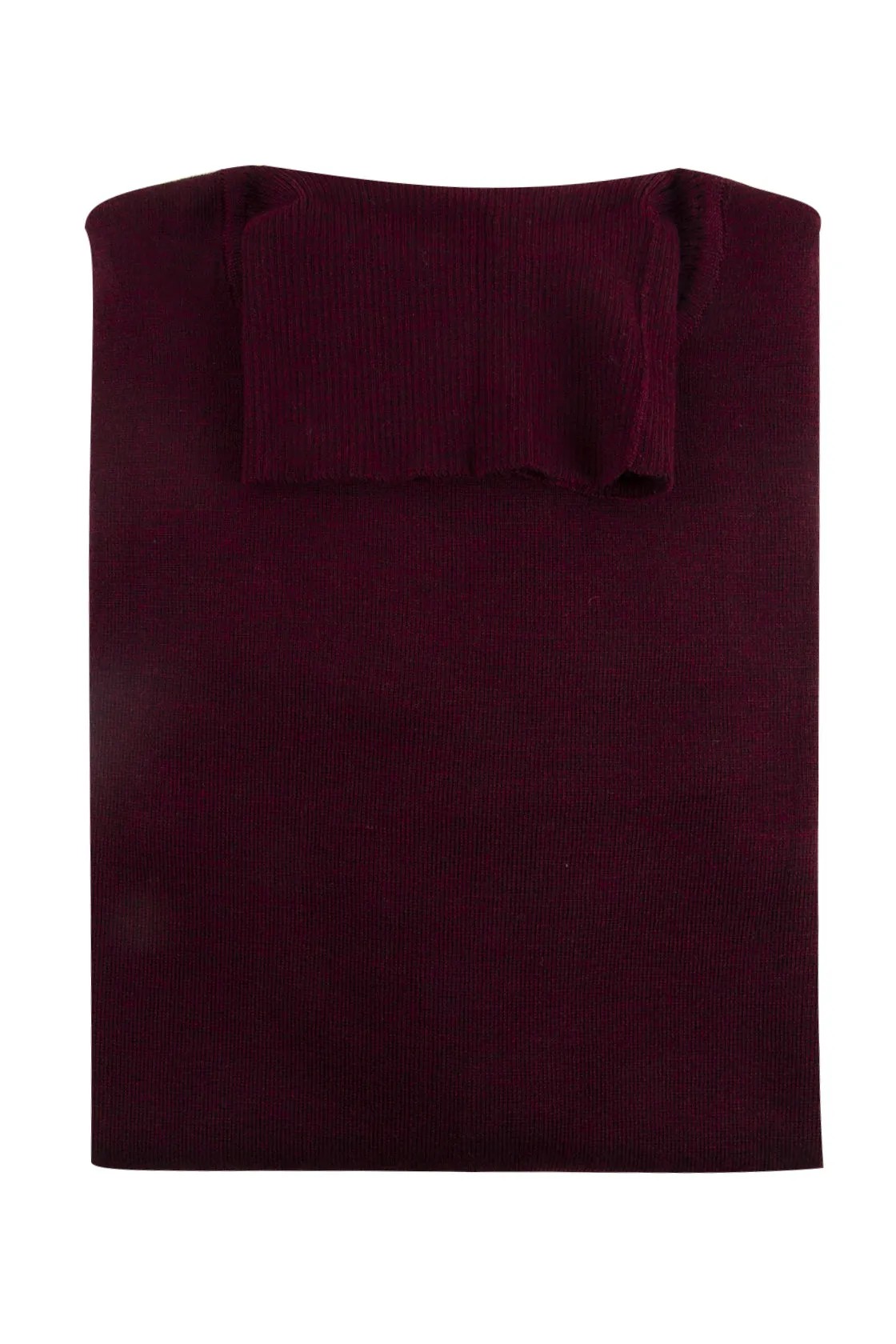 Routleys Franklin Roll Neck Sweater Berry