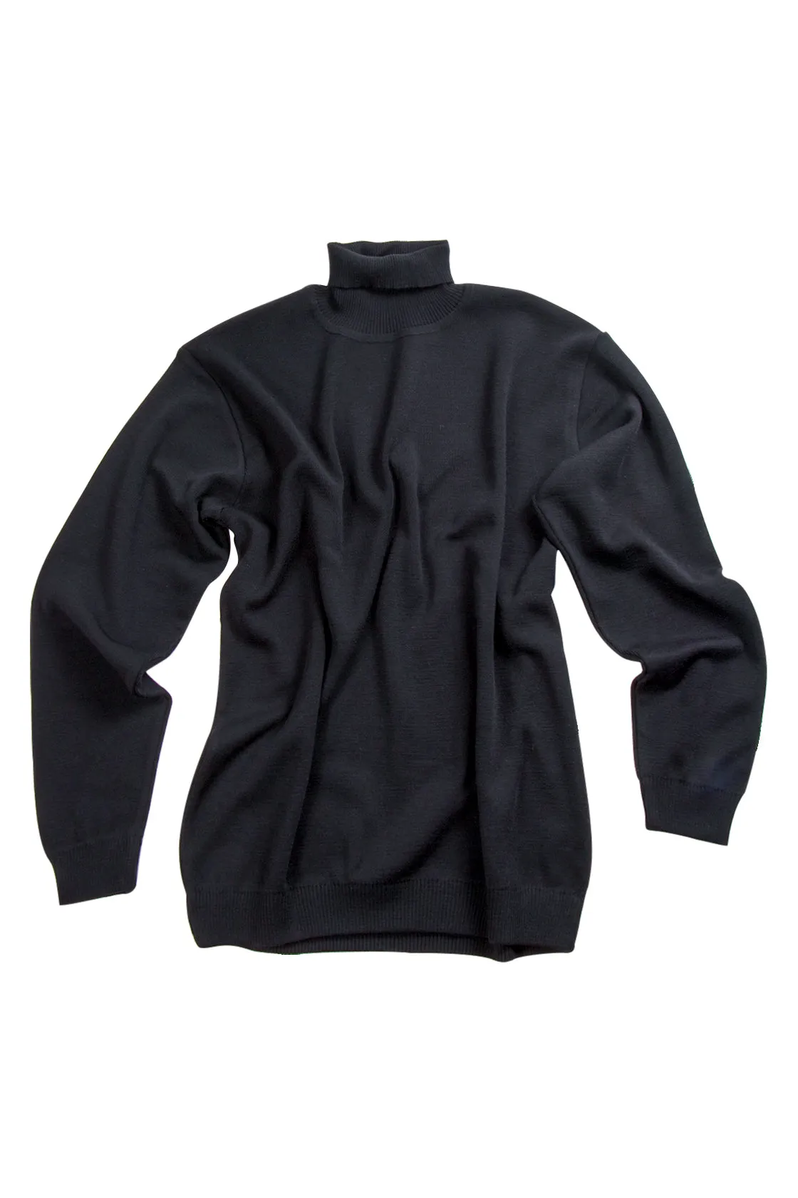 Routleys Franklin Roll Neck Sweater Black