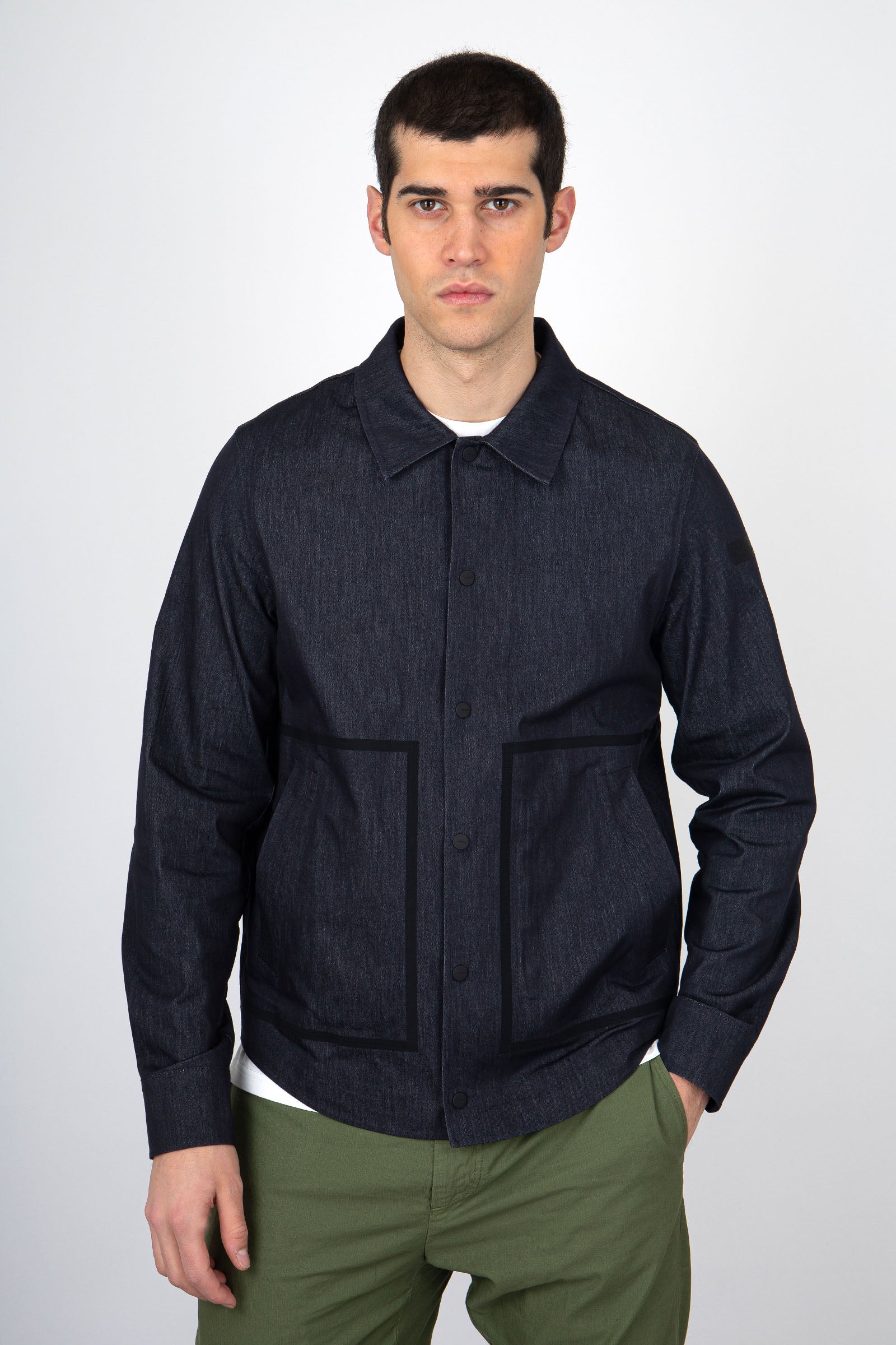 RRD Marina Overshirt  Blu Scuro