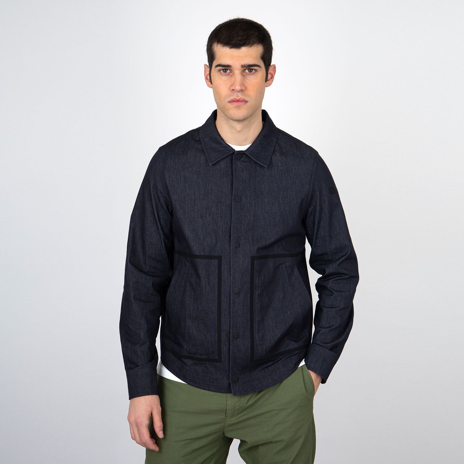 RRD Marina Overshirt  Blu Scuro