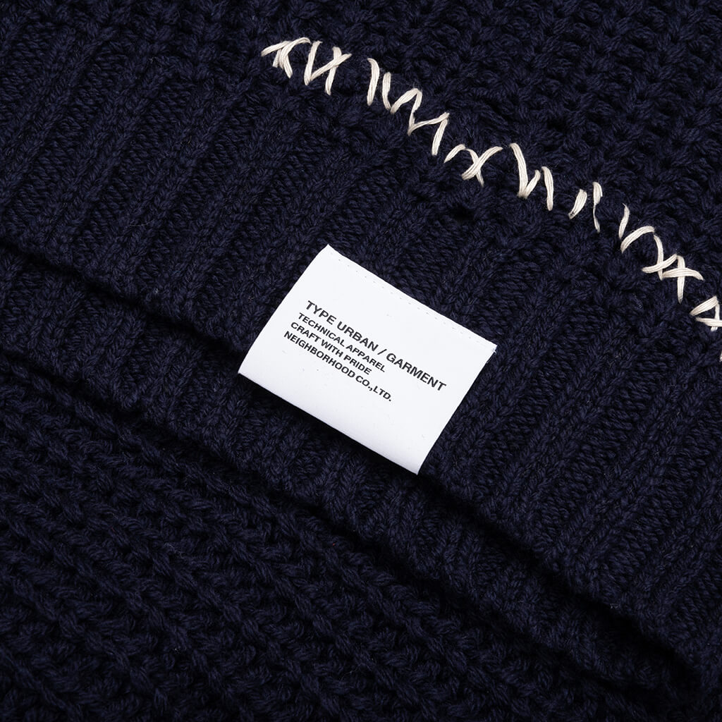 Savage Crewneck Sweater - Navy