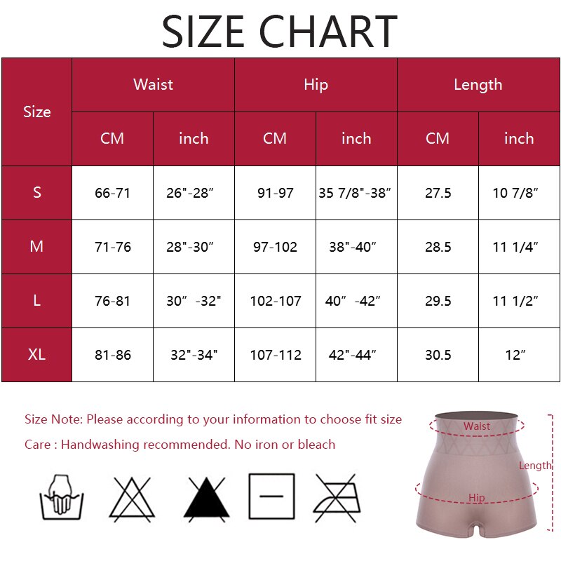 Seamless Shorts Shapewear Women Tummy Control Underwear High Waist Smooth Body Shaper Butter