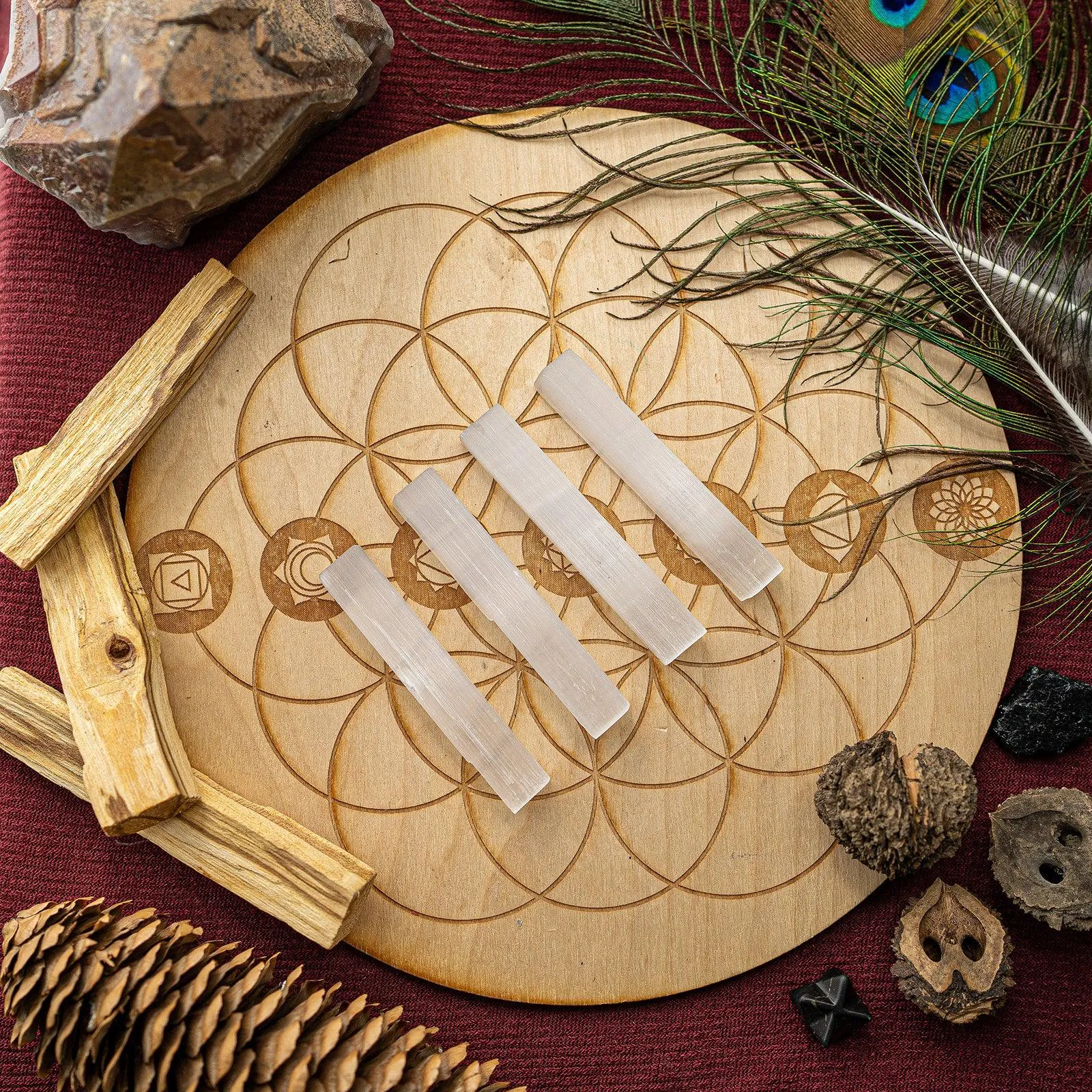 Selenite Sticklets ~ Great for Grid Work and Energy Cleansing!