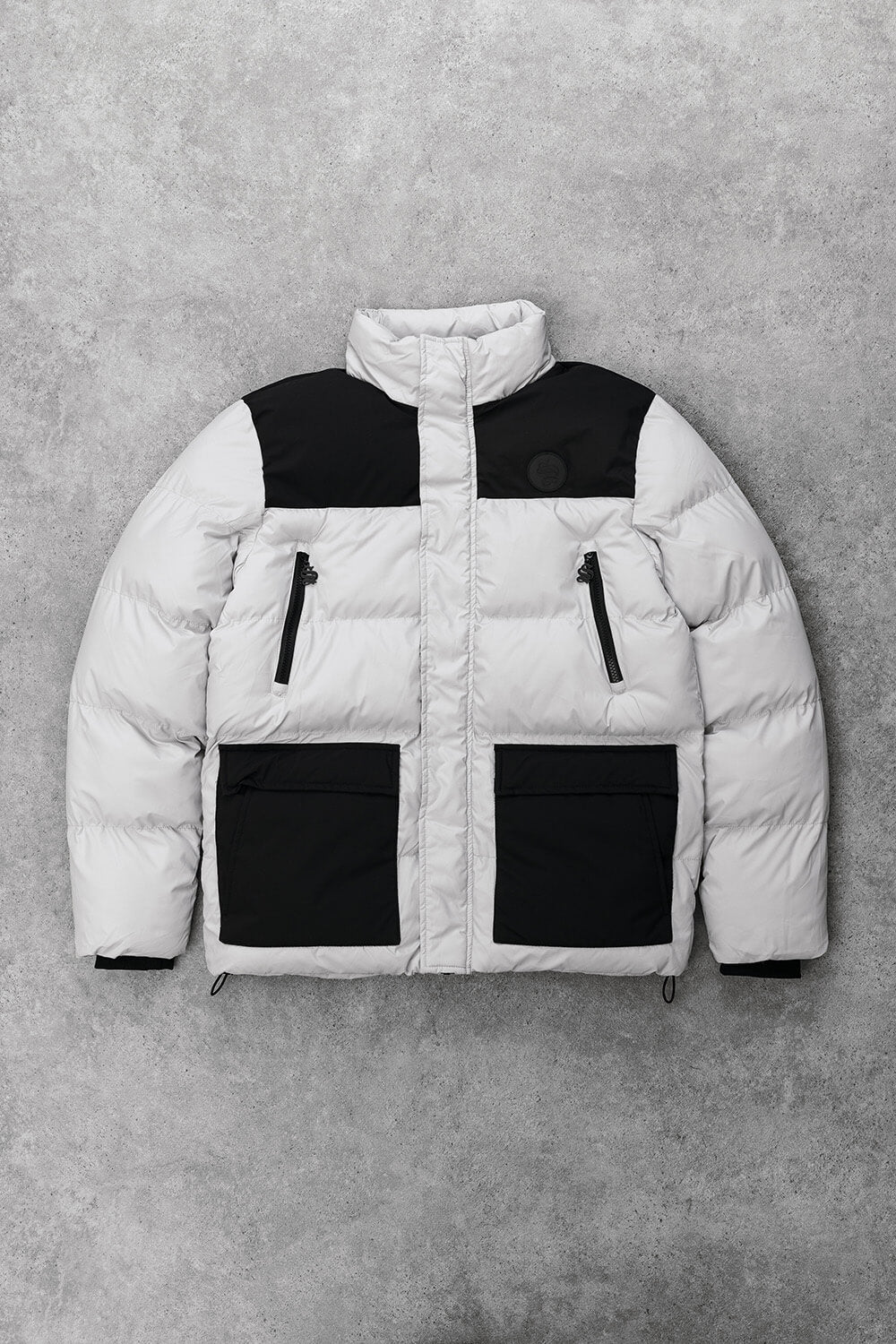 Sinners Storm Puffer Jacket - Grey