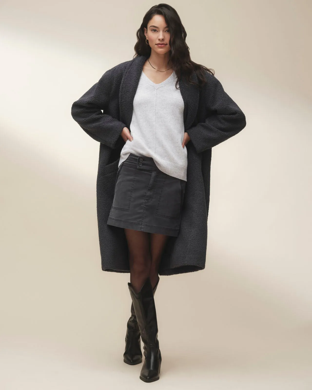 Sivan Boucle Coat