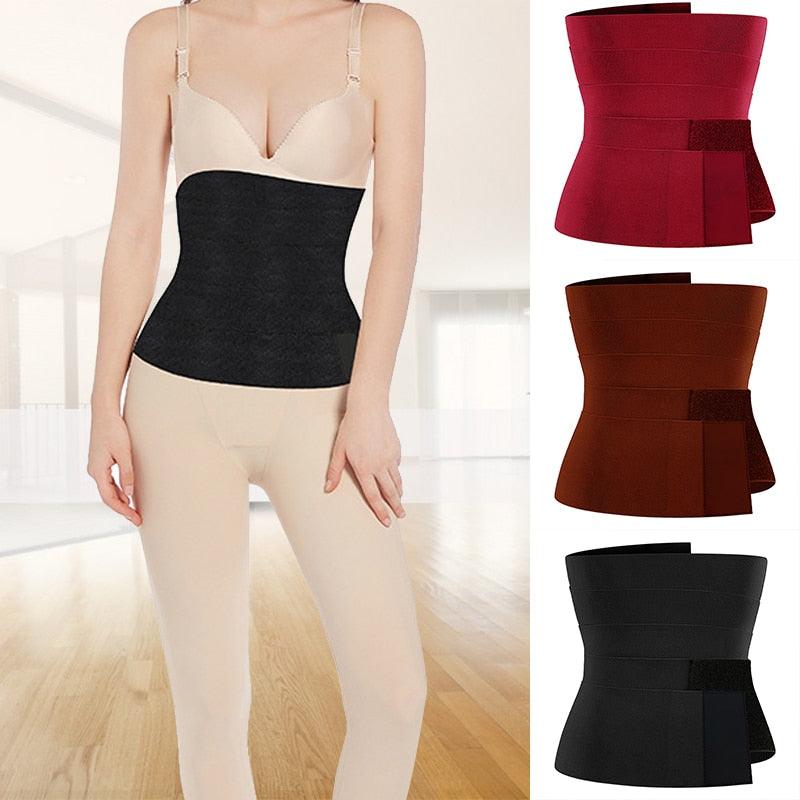 Slimming Tummy Belt Corset Top Stretch Bands Cincher Body Shaper