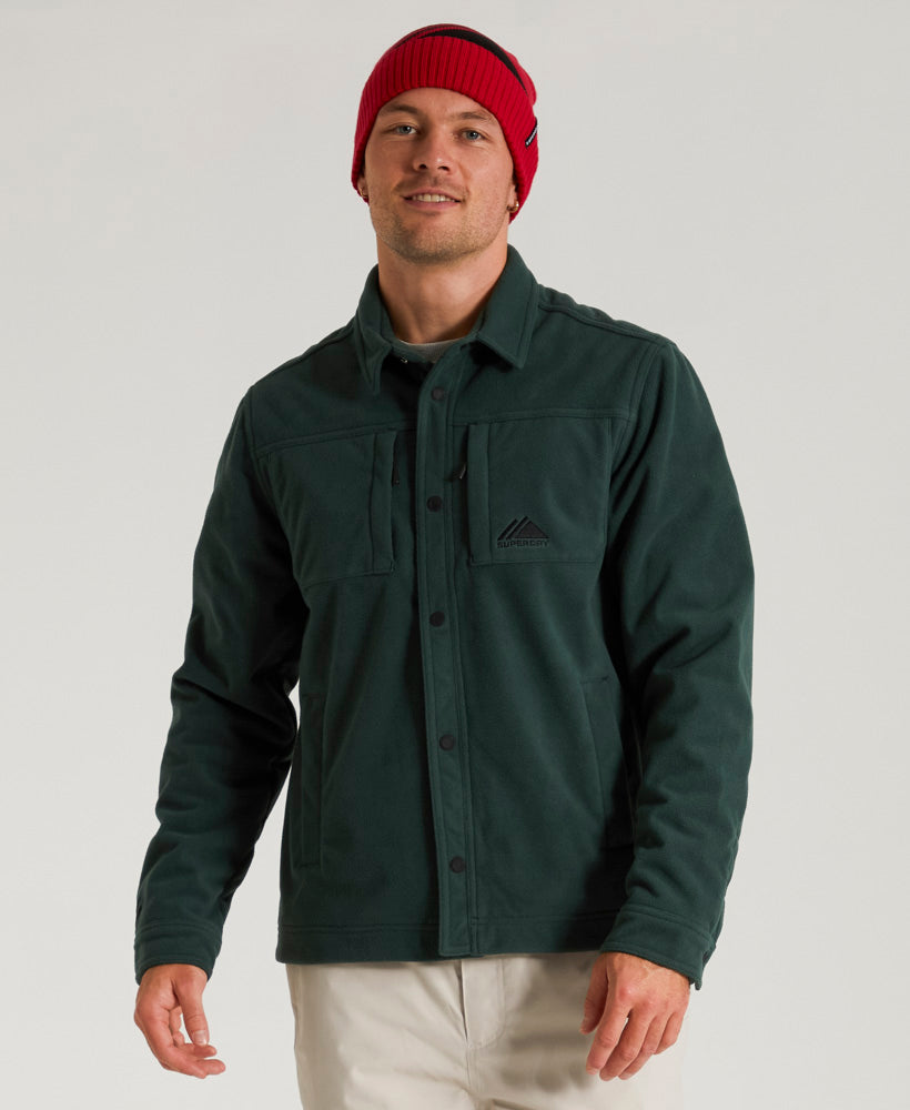 Snow Tech Overshirt | Eagle Green