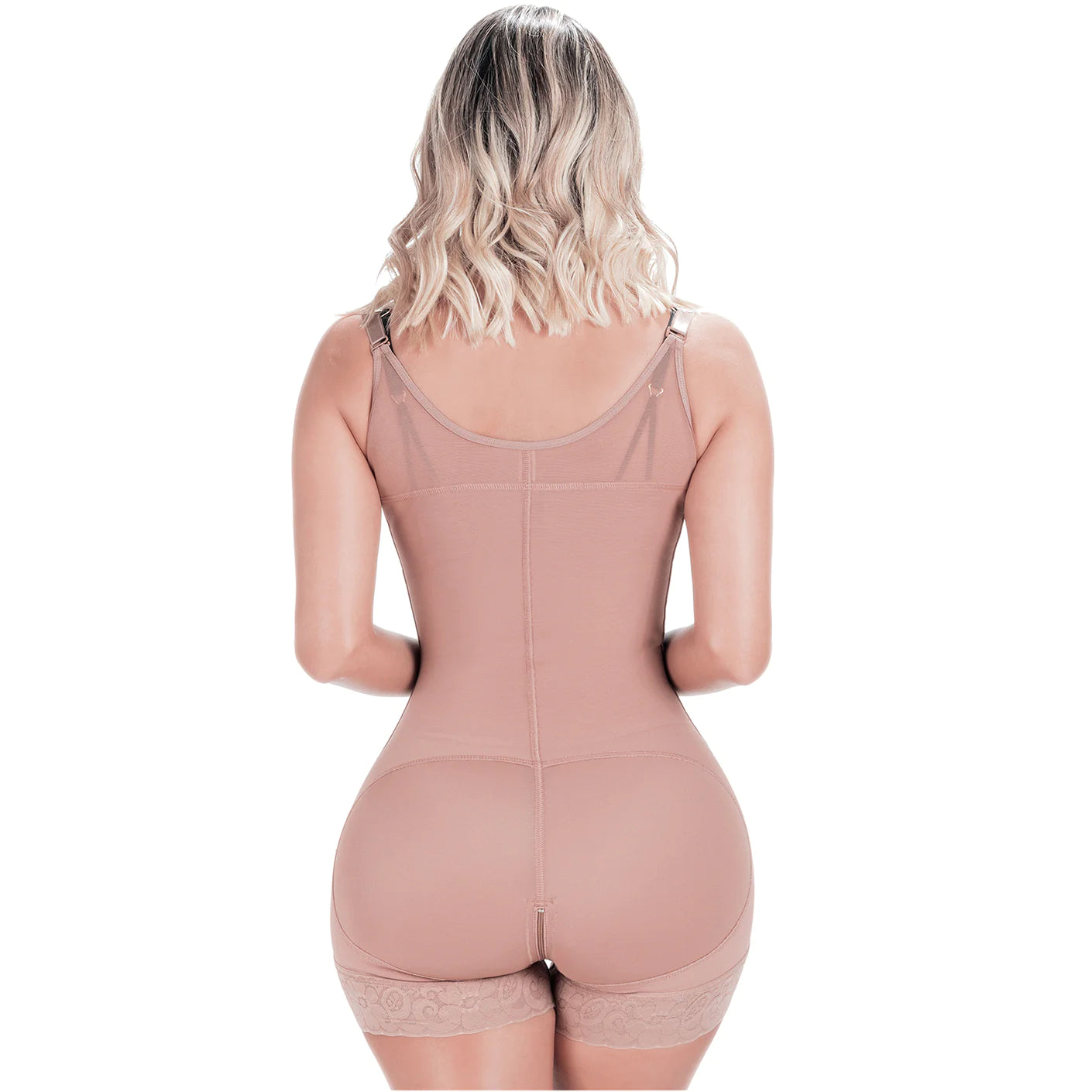 SONRYSE 068BF | FAJAS COLOMBIANAS POSTPARTUM & POST SURGERY TUMMY TUCK LIPO COMPRESSION GARMENT OPEN BUST SHORT SHAPEWEAR BODYSU