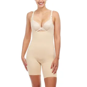 Spanx SPANX Shapewear for Power Series Open-Bust Mid-Thigh Bodysuit