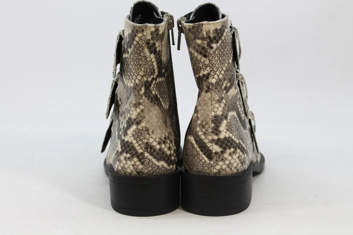 Steve New York Harmon Women's Snakeskin-Print Boots 6M(ZAP13146)